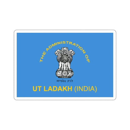 Ladakh Flag (India) STICKER Vinyl Die-Cut Decal - The Sticker Space