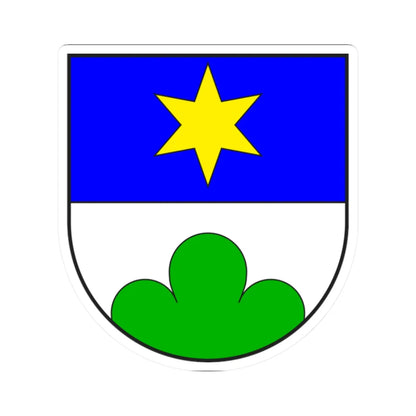 Ladir wappen (Switzerland) (Coat of Arms) STICKER Vinyl Kiss-Cut Decal 2 Inch White - The Sticker Space
