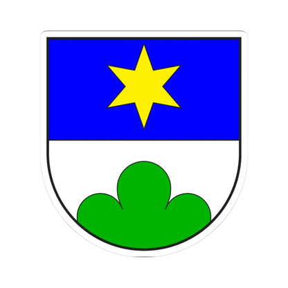 Ladir wappen (Switzerland) (Coat of Arms) STICKER Vinyl Kiss-Cut Decal 3 Inch White - The Sticker Space