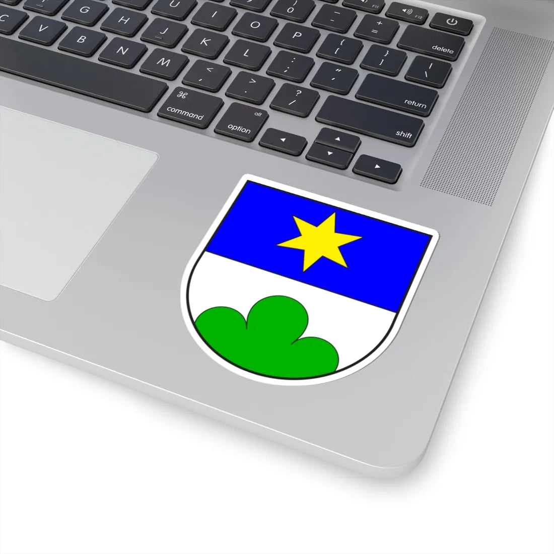 Ladir wappen (Switzerland) (Coat of Arms) STICKER Vinyl Kiss-Cut Decal - The Sticker Space