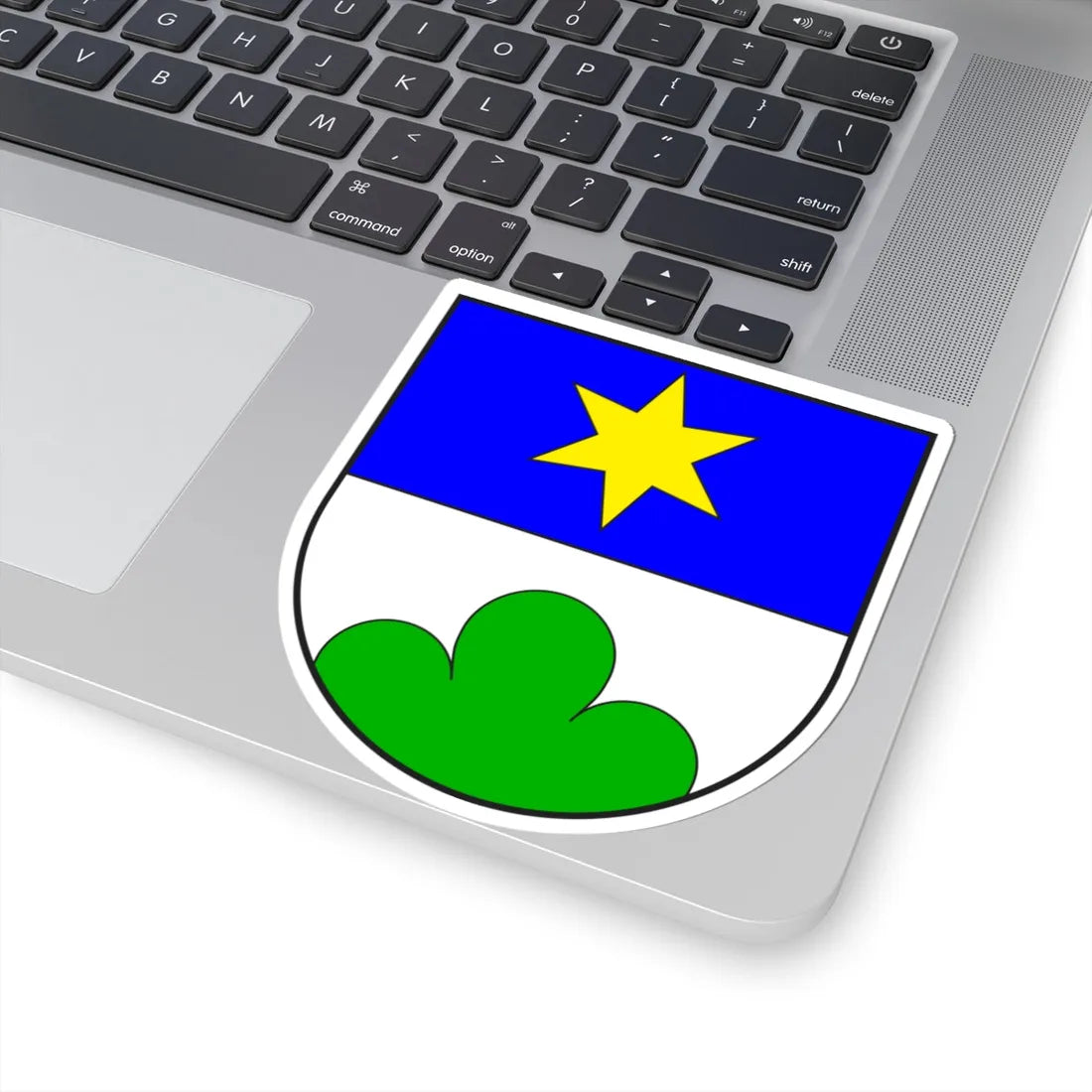 Ladir wappen (Switzerland) (Coat of Arms) STICKER Vinyl Kiss-Cut Decal - The Sticker Space