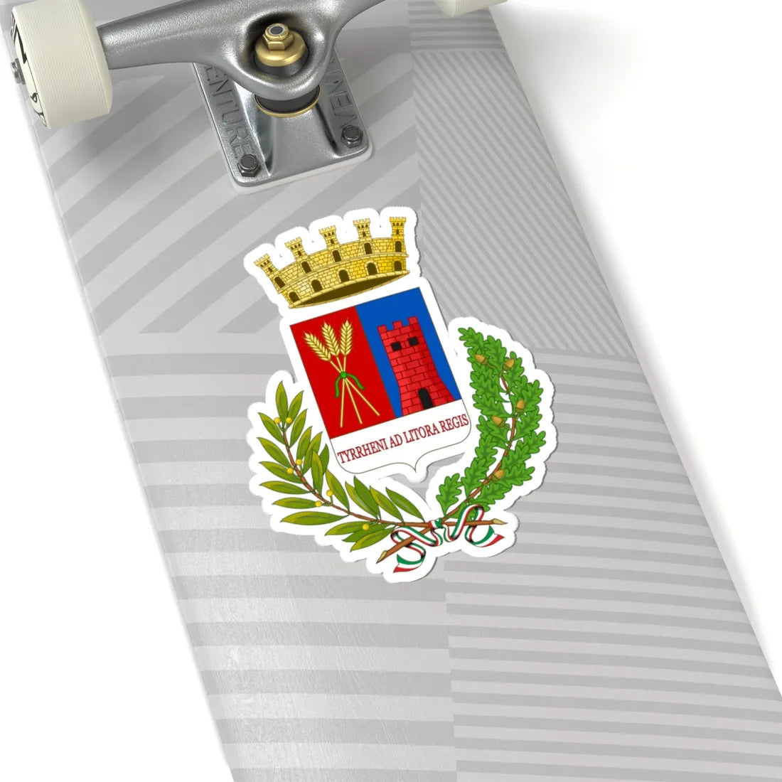 Ladispoli-Stemma (Italy) (Coat of Arms) STICKER Vinyl Kiss-Cut Decal - The Sticker Space