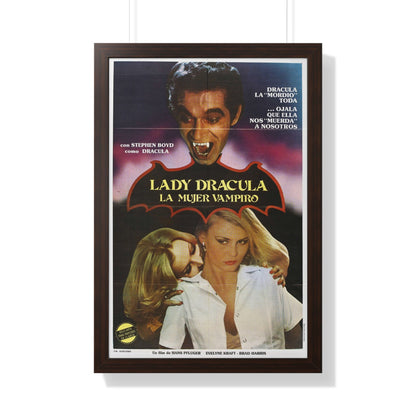 LADY DRACULA 1977 - Framed Movie Poster-20" x 30"-The Sticker Space