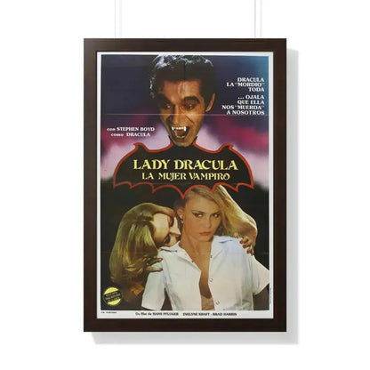 LADY DRACULA 1977 - Framed Movie Poster - The Sticker Space