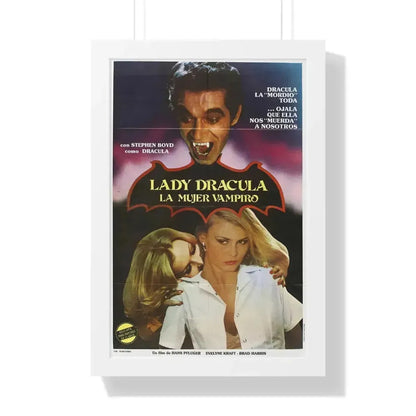 LADY DRACULA 1977 - Framed Movie Poster - The Sticker Space