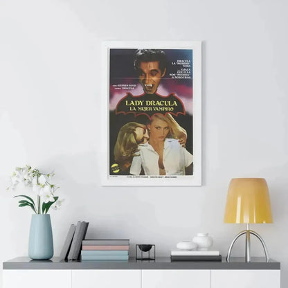 LADY DRACULA 1977 - Framed Movie Poster - The Sticker Space