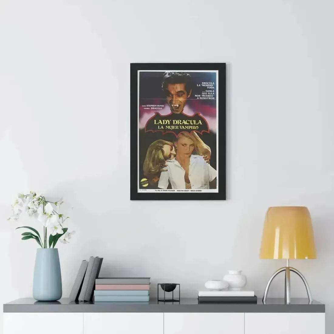 LADY DRACULA 1977 - Framed Movie Poster - The Sticker Space