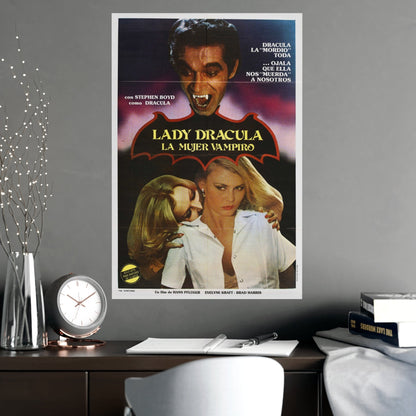 LADY DRACULA 1977 - Paper Movie Poster-The Sticker Space