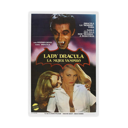 LADY DRACULA 1977 - Paper Movie Poster-16″ x 24″ (Vertical)-The Sticker Space