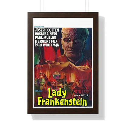 LADY FRANKENSTEIN (4) 1971 - Framed Movie Poster - The Sticker Space