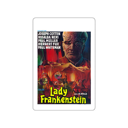 LADY FRANKENSTEIN (4) 1971 Movie Poster STICKER Vinyl Die-Cut Decal-3 Inch-The Sticker Space