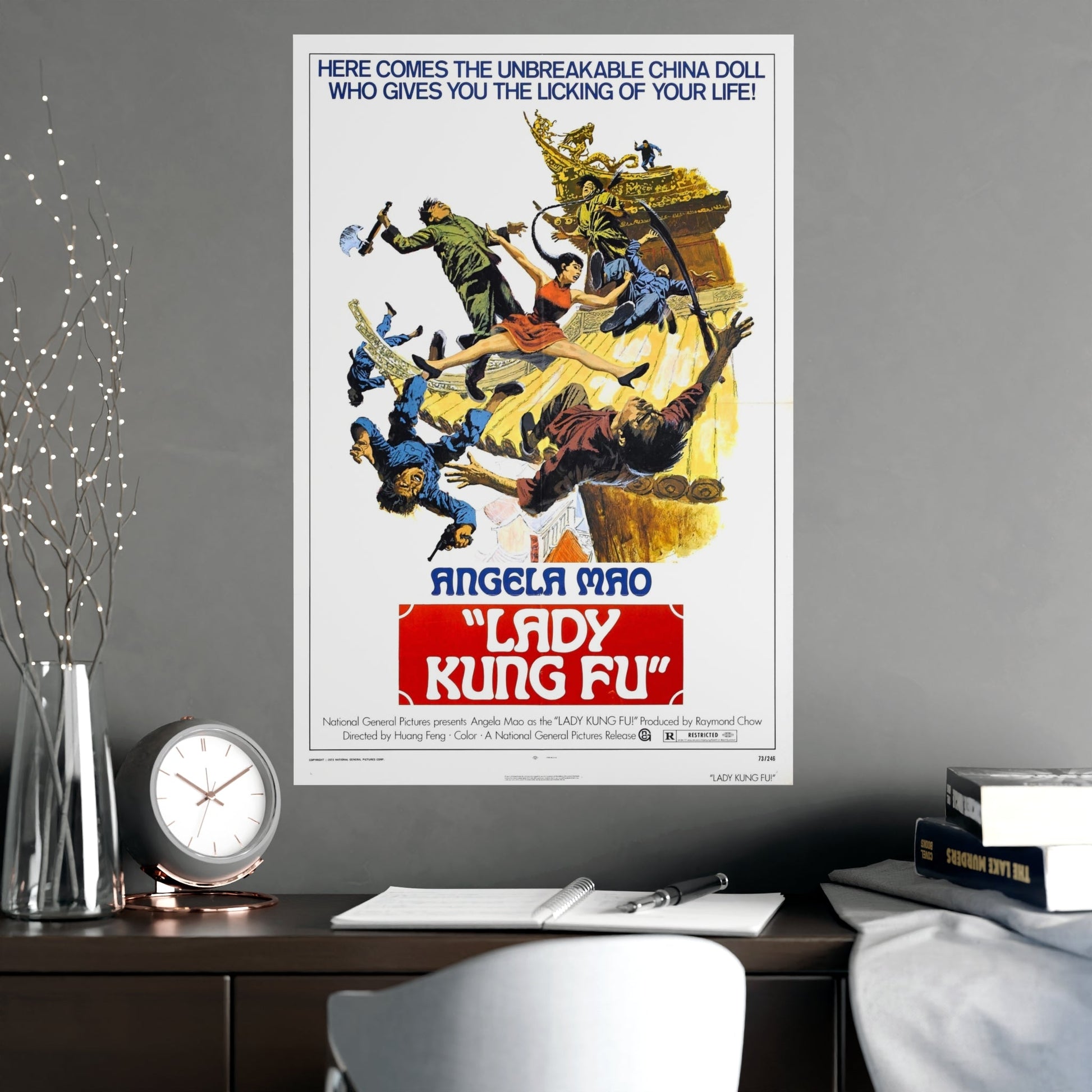 LADY KUNG FU (HAPKIDO) 1972 - Paper Movie Poster-The Sticker Space