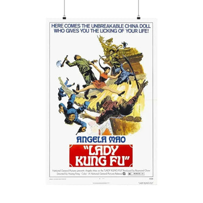 LADY KUNG FU (HAPKIDO) 1972 - Paper Movie Poster 24″ x 36″ Matte - The Sticker Space