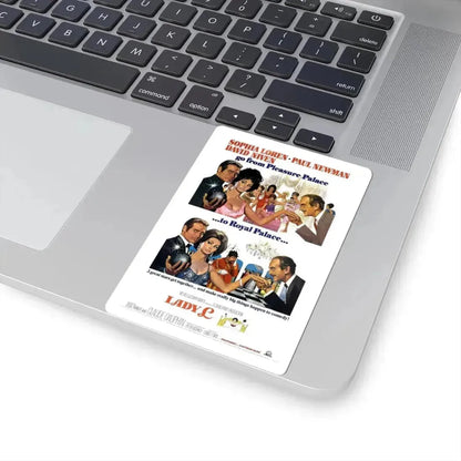 Lady L 1966 Movie Poster - STICKER Vinyl Kiss-Cut Decal - The Sticker Space