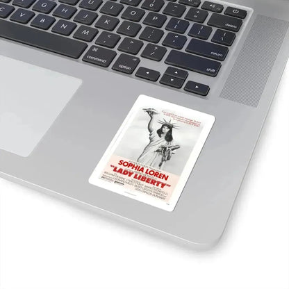 Lady Liberty 1972 Movie Poster - STICKER Vinyl Kiss-Cut Decal - The Sticker Space