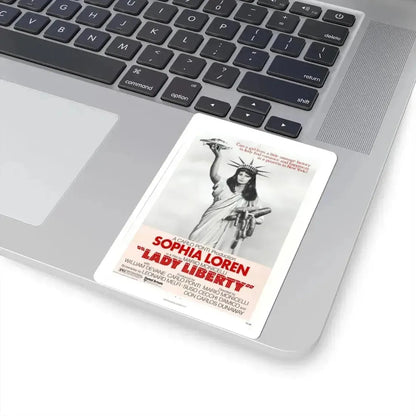 Lady Liberty 1972 Movie Poster - STICKER Vinyl Kiss-Cut Decal - The Sticker Space