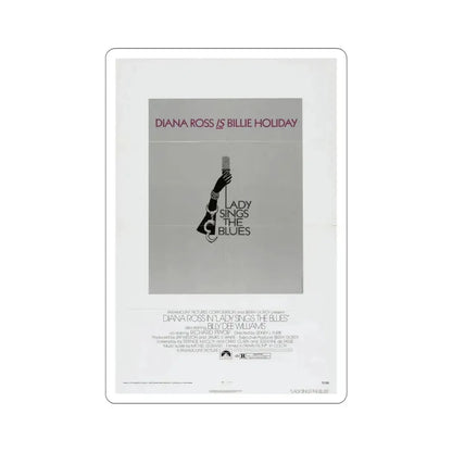 Lady Sings the Blues 1972 Movie Poster STICKER Vinyl Die-Cut Decal 4 Inch - The Sticker Space