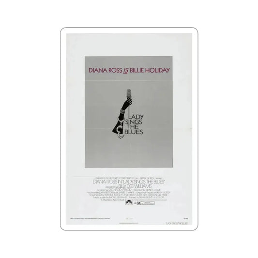 Lady Sings the Blues 1972 Movie Poster STICKER Vinyl Die-Cut Decal 4 Inch - The Sticker Space