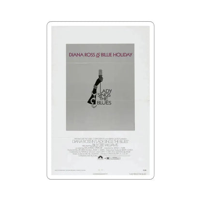 Lady Sings the Blues 1972 Movie Poster STICKER Vinyl Die-Cut Decal 5 Inch - The Sticker Space