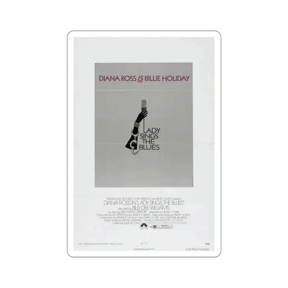 Lady Sings the Blues 1972 Movie Poster STICKER Vinyl Die-Cut Decal 6 Inch - The Sticker Space
