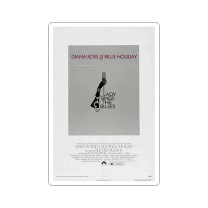 Lady Sings the Blues 1972 Movie Poster STICKER Vinyl Die-Cut Decal - The Sticker Space