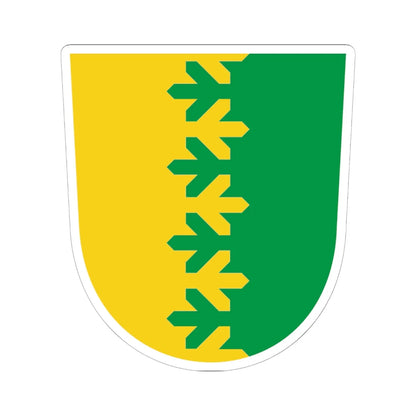 Laekvere valla vapp (Estonia) (Coat of Arms) STICKER Vinyl Kiss-Cut Decal 6 Inch White - The Sticker Space