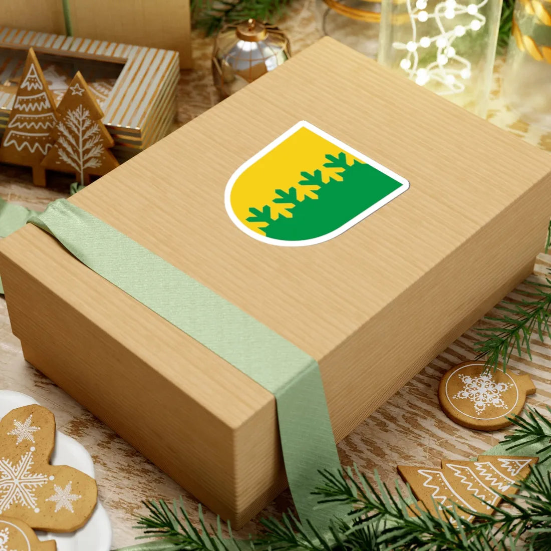 Laekvere valla vapp (Estonia) (Coat of Arms) STICKER Vinyl Kiss-Cut Decal - The Sticker Space