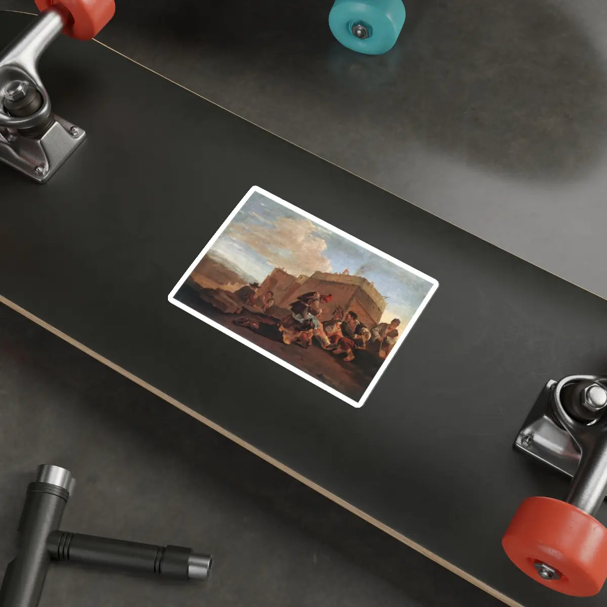 SKU:11298546079820377611 Sticker types:White Shape:Die-Cut Sizes:5" × 5"