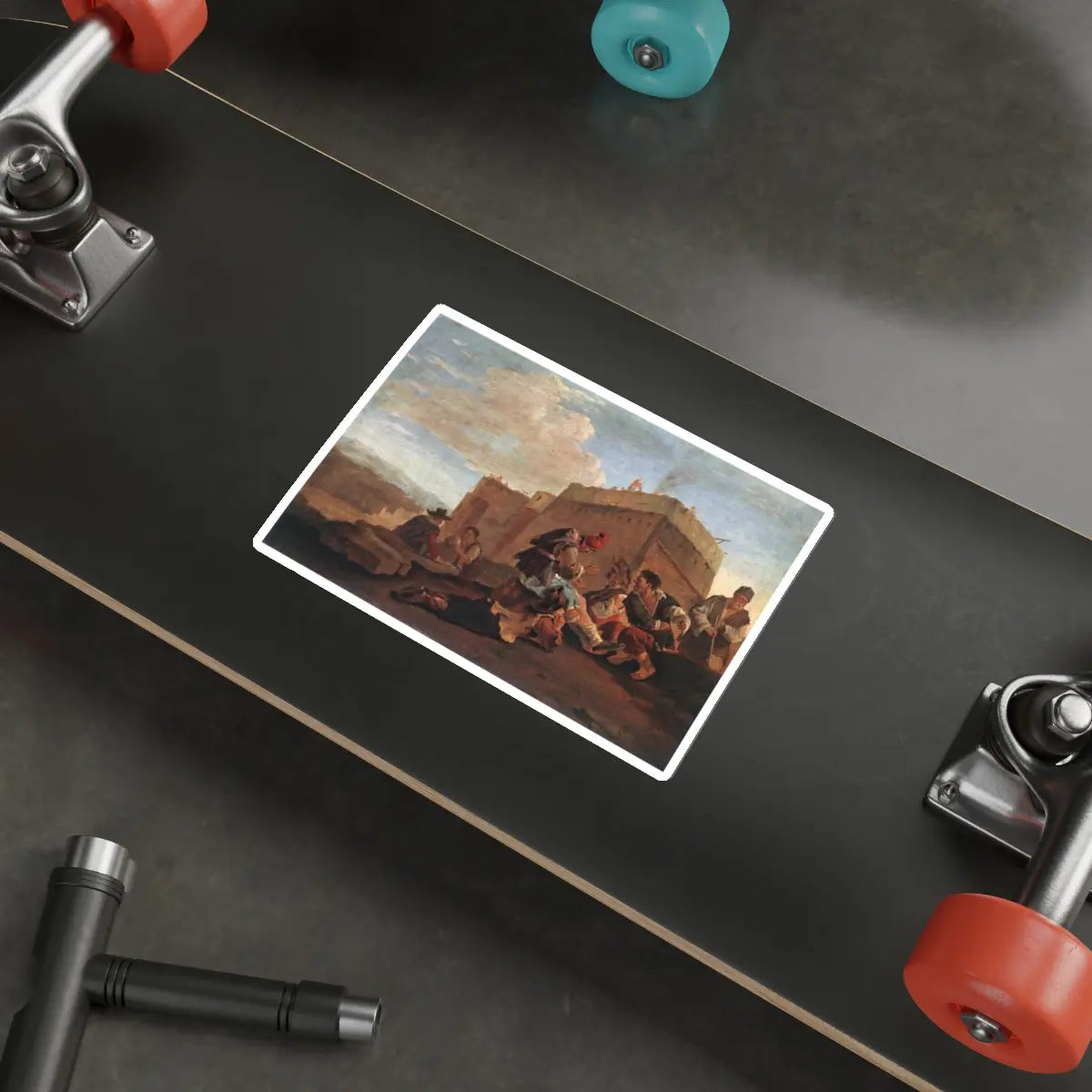 SKU:71966710465843200240 Sticker types:White Shape:Die-Cut Sizes:6" × 6"