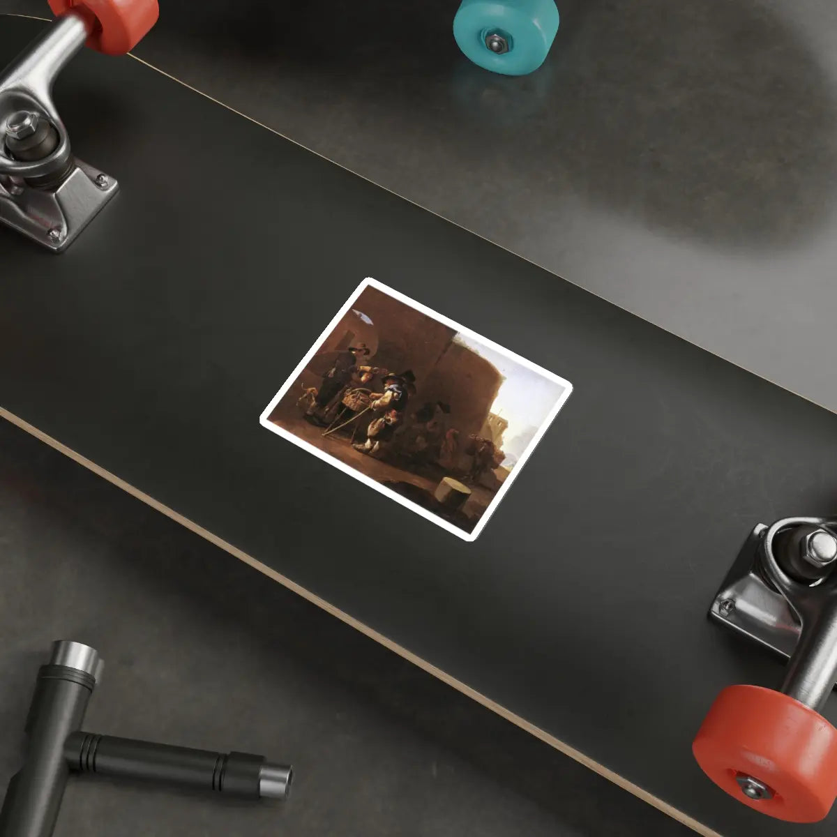 SKU:30288671896001901453 Sticker types:White Shape:Die-Cut Sizes:4" × 4"