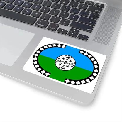 Lafquenche flag (Argentina) STICKER Vinyl Kiss-Cut Decal - The Sticker Space