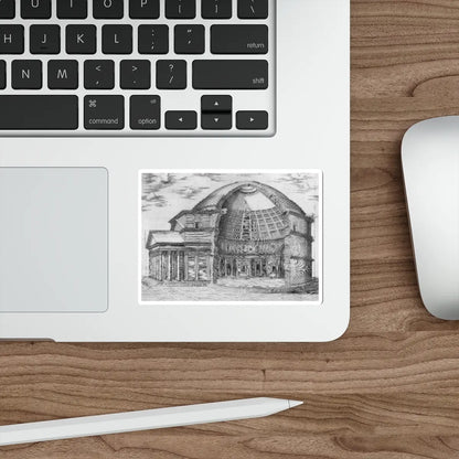 SKU:27650804437098879293 Sticker types:White Shape:Die-Cut Sizes:4" × 4"