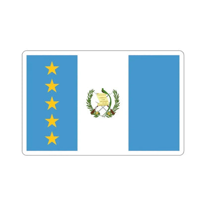 lag of the President of Guatemala STICKER Vinyl Die-Cut Decal 4 Inch - The Sticker Space