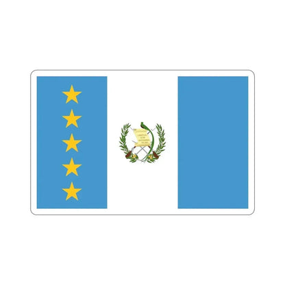 lag of the President of Guatemala STICKER Vinyl Die-Cut Decal 5 Inch - The Sticker Space