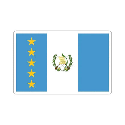 lag of the President of Guatemala STICKER Vinyl Die-Cut Decal 6 Inch - The Sticker Space