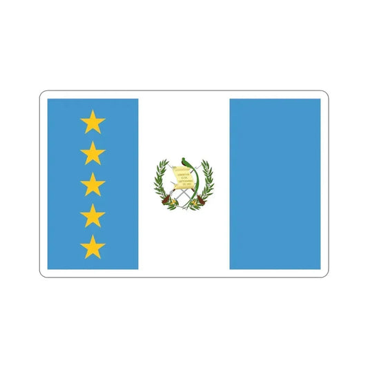 lag of the President of Guatemala STICKER Vinyl Die-Cut Decal 6 Inch - The Sticker Space