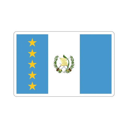 lag of the President of Guatemala STICKER Vinyl Die-Cut Decal - The Sticker Space