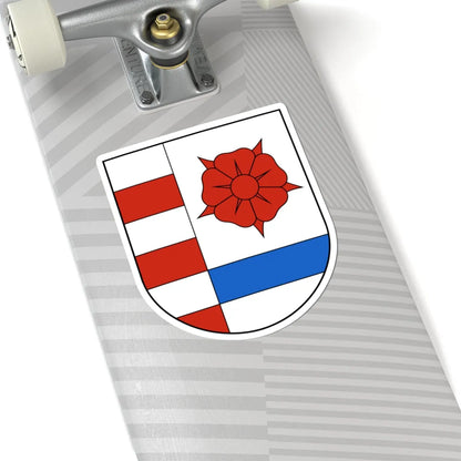 LaGrandeBéroche-blazon (Switzerland) (Coat of Arms) STICKER Vinyl Kiss-Cut Decal - The Sticker Space