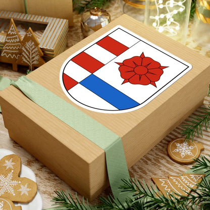 LaGrandeBéroche-blazon (Switzerland) (Coat of Arms) STICKER Vinyl Kiss-Cut Decal - The Sticker Space