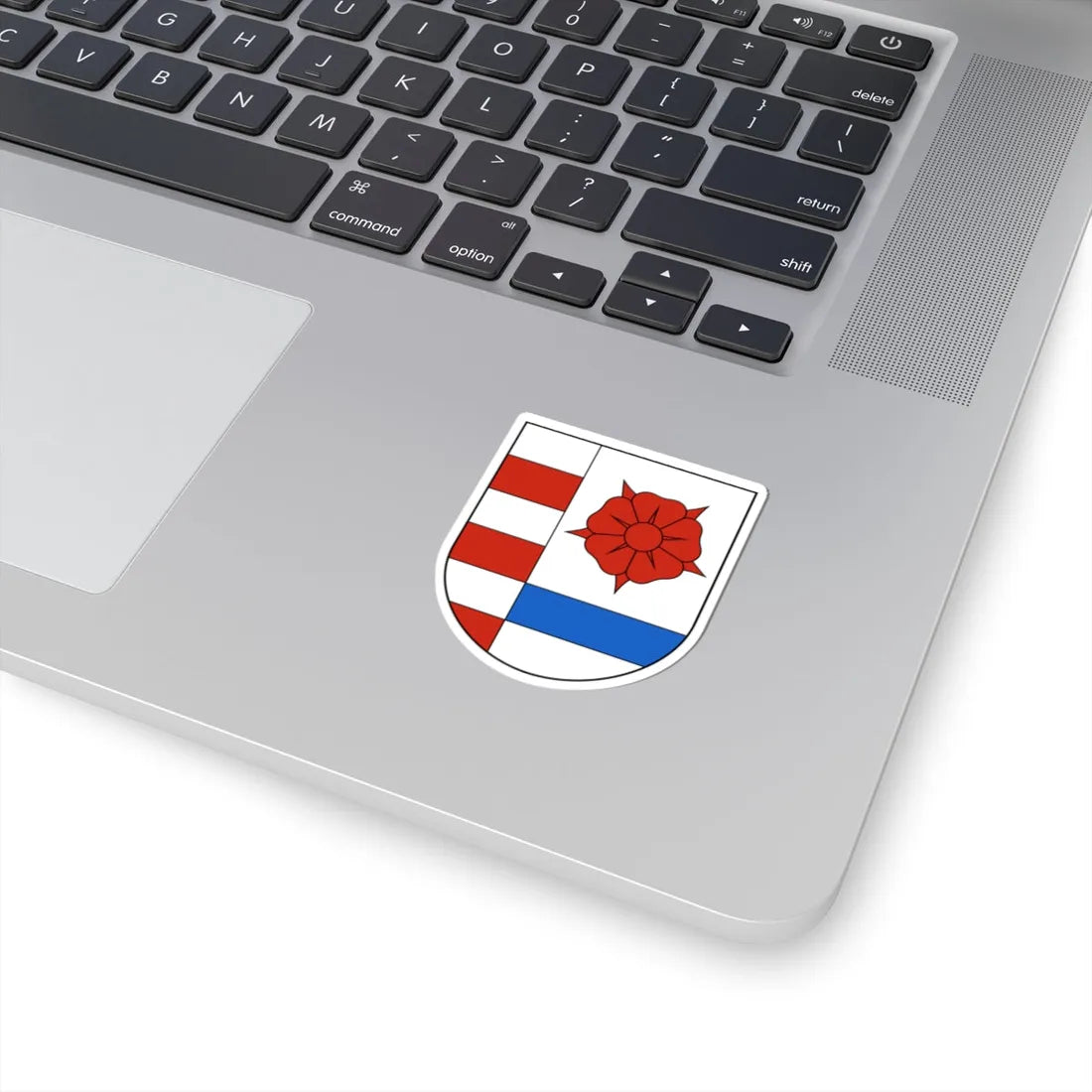 LaGrandeBéroche-blazon (Switzerland) (Coat of Arms) STICKER Vinyl Kiss-Cut Decal - The Sticker Space