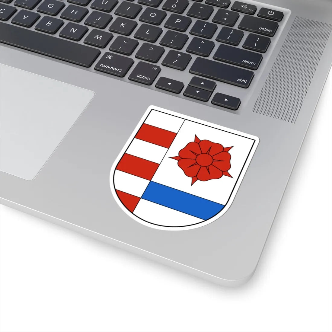 LaGrandeBéroche-blazon (Switzerland) (Coat of Arms) STICKER Vinyl Kiss-Cut Decal - The Sticker Space