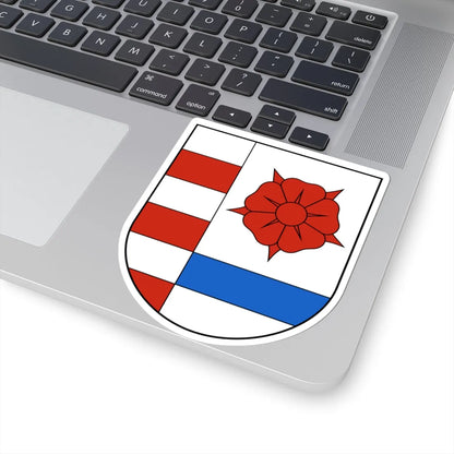 LaGrandeBéroche-blazon (Switzerland) (Coat of Arms) STICKER Vinyl Kiss-Cut Decal - The Sticker Space