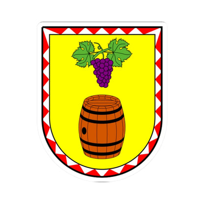 Lagundo-Stemma (Italy) (Coat of Arms) STICKER Vinyl Kiss-Cut Decal 2 Inch White - The Sticker Space