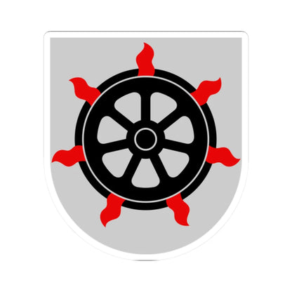 Lahti.vaakuna (Finland) (Coat of Arms) STICKER Vinyl Kiss-Cut Decal 2 Inch White - The Sticker Space