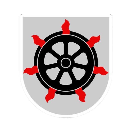 Lahti.vaakuna (Finland) (Coat of Arms) STICKER Vinyl Kiss-Cut Decal 2 Inch White - The Sticker Space