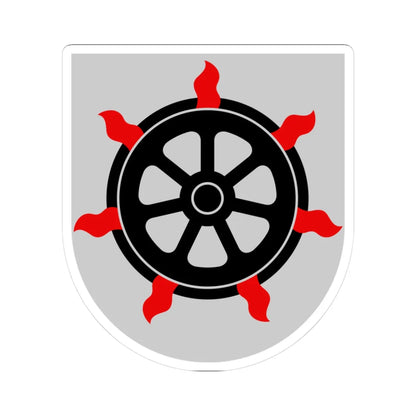 Lahti.vaakuna (Finland) (Coat of Arms) STICKER Vinyl Kiss-Cut Decal 3 Inch White - The Sticker Space