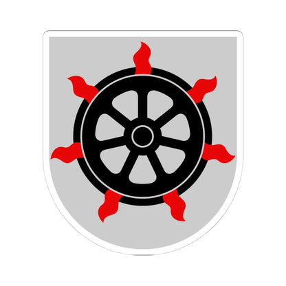 Lahti.vaakuna (Finland) (Coat of Arms) STICKER Vinyl Kiss-Cut Decal 4 Inch White - The Sticker Space