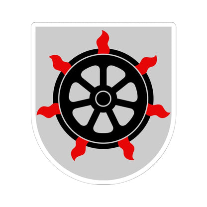 Lahti.vaakuna (Finland) (Coat of Arms) STICKER Vinyl Kiss-Cut Decal 6 Inch White - The Sticker Space