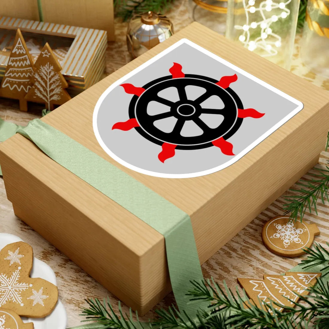 Lahti.vaakuna (Finland) (Coat of Arms) STICKER Vinyl Kiss-Cut Decal - The Sticker Space