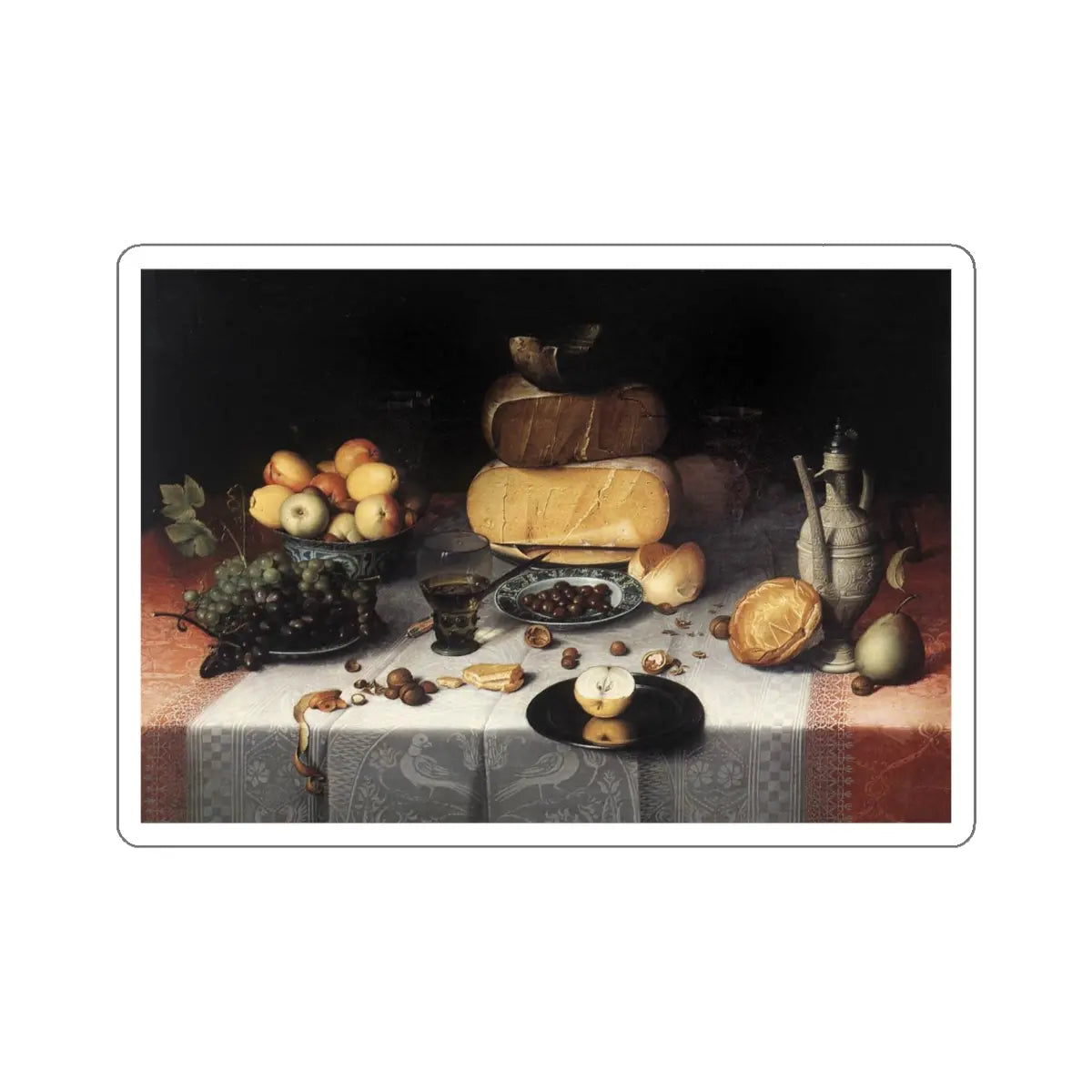 SKU:19081111843794094416 Sticker types:White Shape:Die-Cut Sizes:6" × 6"